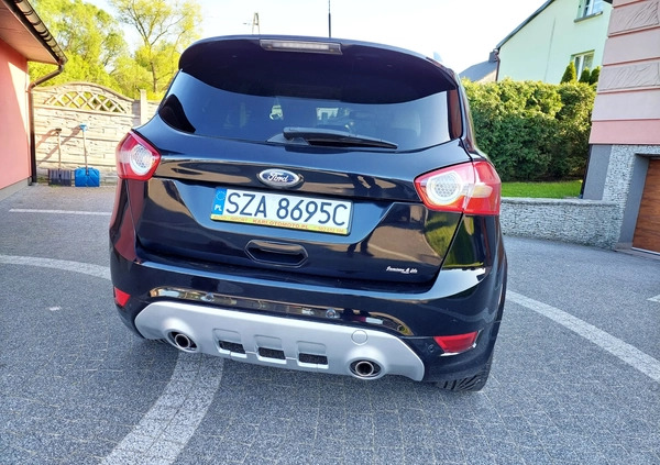 Ford Kuga cena 44900 przebieg: 229000, rok produkcji 2012 z Poręba małe 436